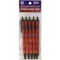 Pro Specialties Group Nebraska Cornhuskers Click Pens - 5 Pack 5717526786